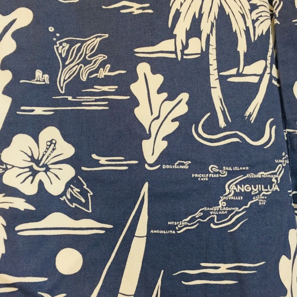 VINEYARD VINES Blue Palm Summer Breaker Shorts 32 Hawaii Tropical $85 - Picture 5 of 5